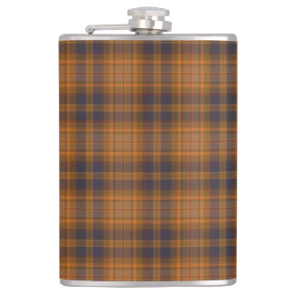 Elegant Dark Brown Dad's Flask