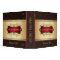 Elegant Dark Brown & Gold Recipe Binder