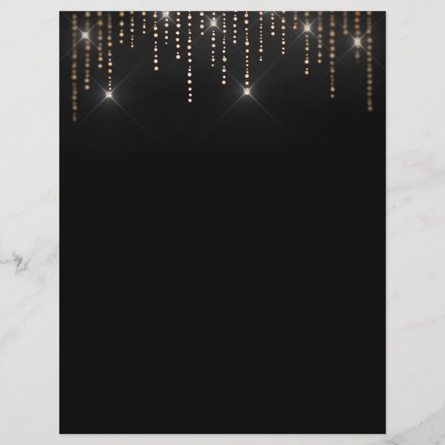 Elegant dark flyer (Back)