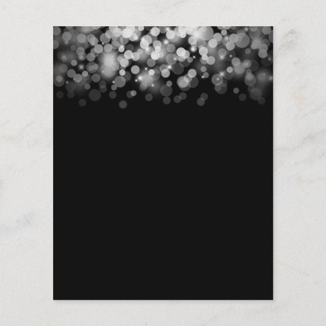 Elegant dark flyer (Back)