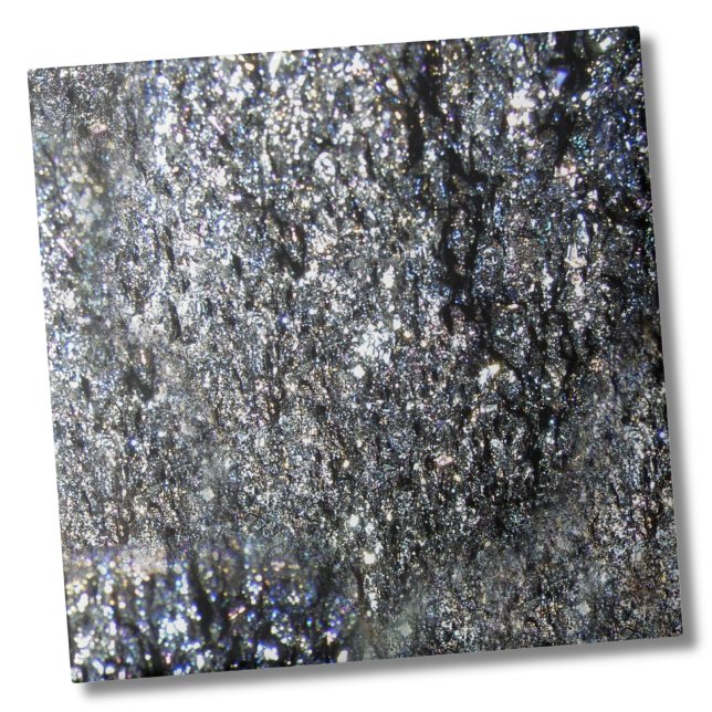 Elegant Dark Gray Ceramic Tile (Gun Metal Sparkling Crystal Mineral Stone Ceramic Tile)