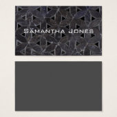 Elegant dark gray flower of life pattern (Front & Back)