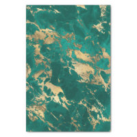 Teal Christmas Tissue Paper