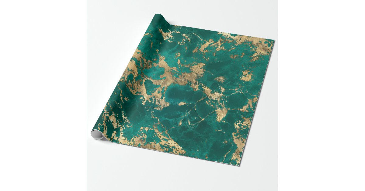 Elegant Dark Green Wrapping Paper, Christmas Wrapping Paper