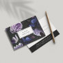 Elegant Dark Violet Floral | Gift Certificate