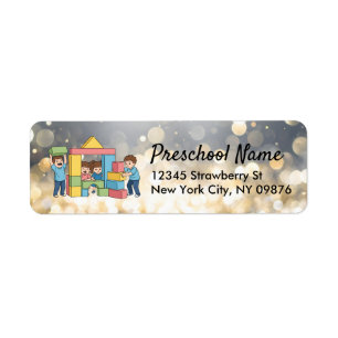 Elegant Daycare Packaging Label Leave a review