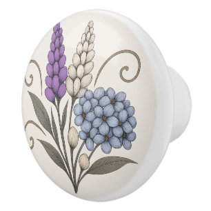 Elegant Decorative Hardware Ceramic Knob