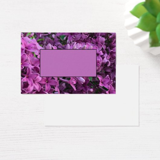 Elegant deep purple magenta florals flowers lilacs (Desk)