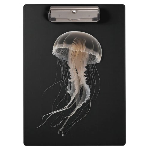 Elegant Deep Sea Jellyfish  Clipboard