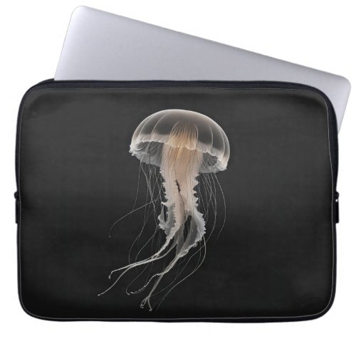 Elegant Deep Sea Jellyfish Electronics Bag