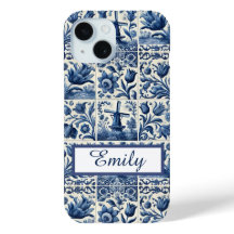 Elegant Delft Tiles Personalized