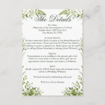 Elegant Delicate Greenery Botanical Garden Wedding