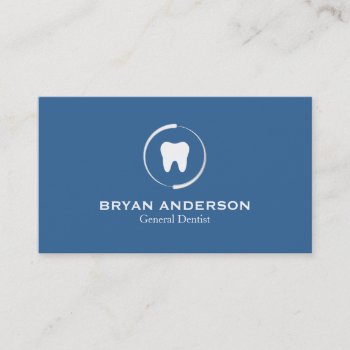 Elegant Dental Business Card by istanbuldesign at Zazzle