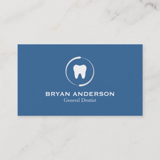 Customizable Elegant Dental Business Card
