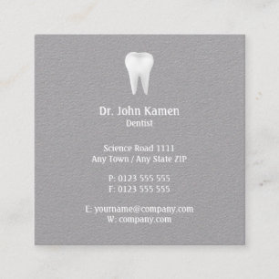 Elegant Dental Professional Square Business Card