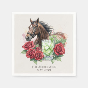 Elegant Derby Party Napkins
