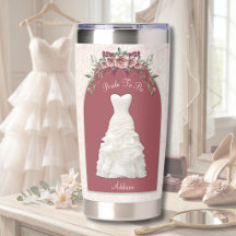 Elegant Desert Rose Bride To Be Wedding Keepsake