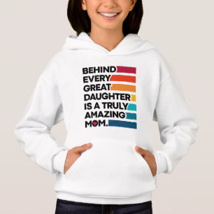 Elegant Design Expression text for Mothers day Hoodie