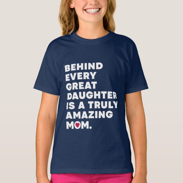 Elegant Design Expression text for Mothers day T-Shirt (Front)