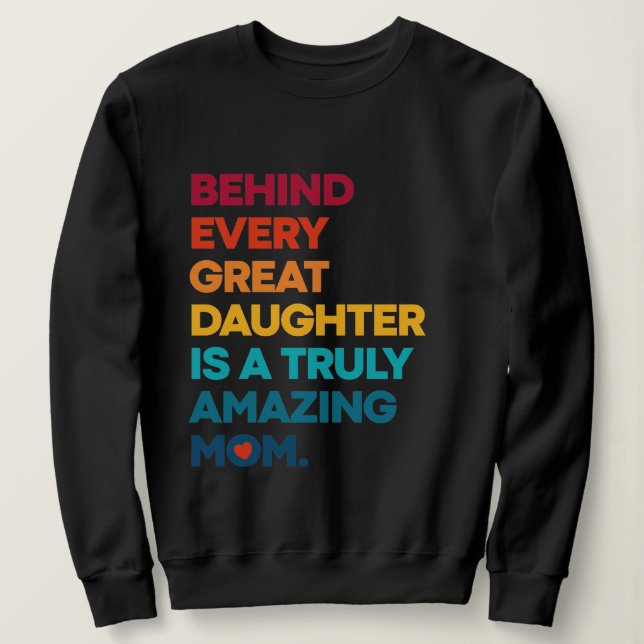 Elegant Design for Moms Day Sweatshirt (Design Front)