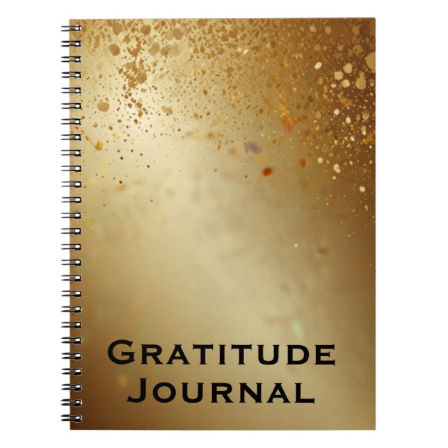 Elegant Design Gratitude Journal  (Front)