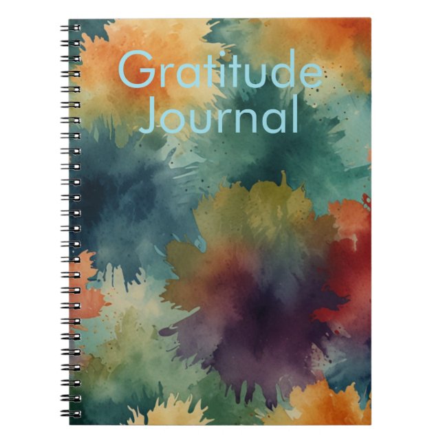 Elegant Design Gratitude Journal  (Front)