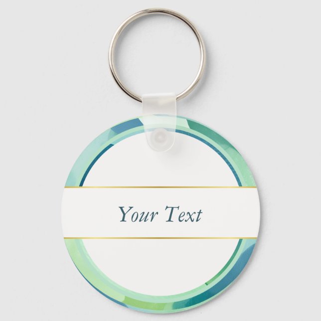 Elegant Design  Keychain (Front)