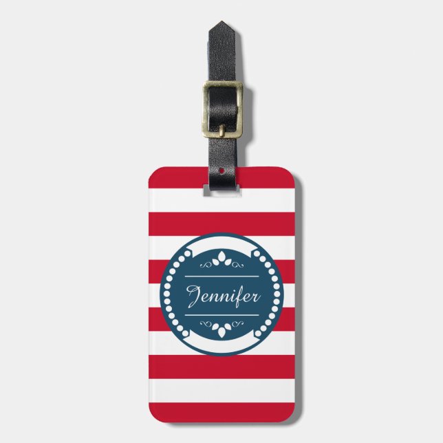 Elegant design luggage tag (Front Vertical)