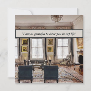 Elegant Design: "Minimalist Love" Note Card