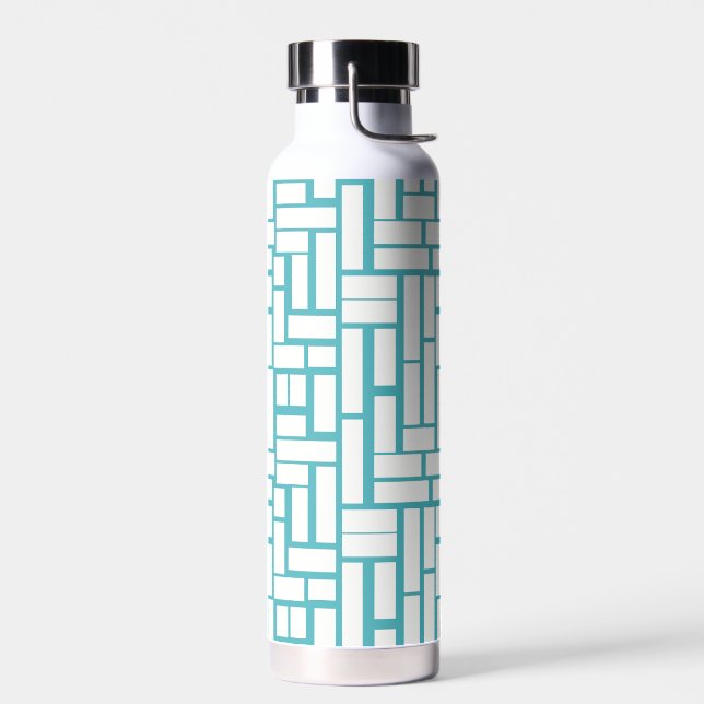 Elegant design with corners water bottle (Left)