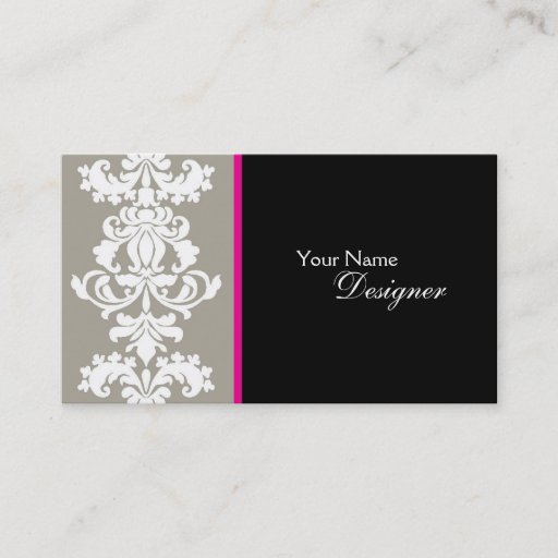 Customizable Elegant Designer Business Card