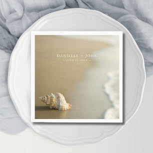 Elegant Destination Beach Wedding Reception  Napkins