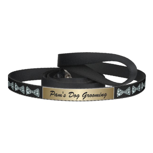 Elegant Diamond Bows Dog Grooming  Dog Leash (Handle)