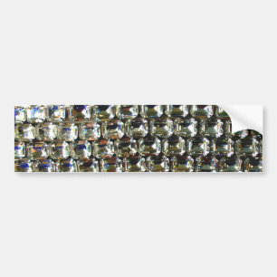 Elegant Diamonds gemstones Bumper Sticker