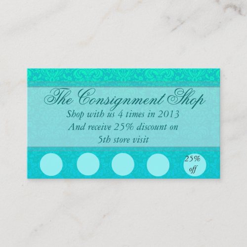 Elegant Discount/ promotion card Business Cards