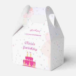 Elegant Disney princess birthday Favor Boxes