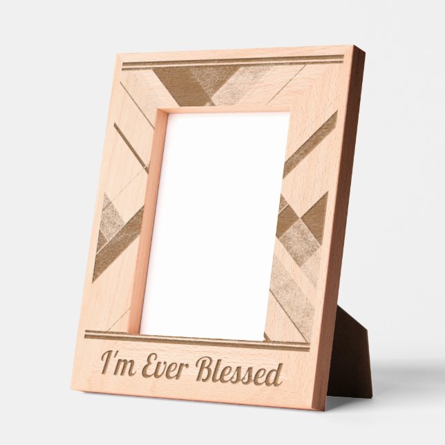 Elegant Display for Photos & Artwork Engraved Frames (Left)