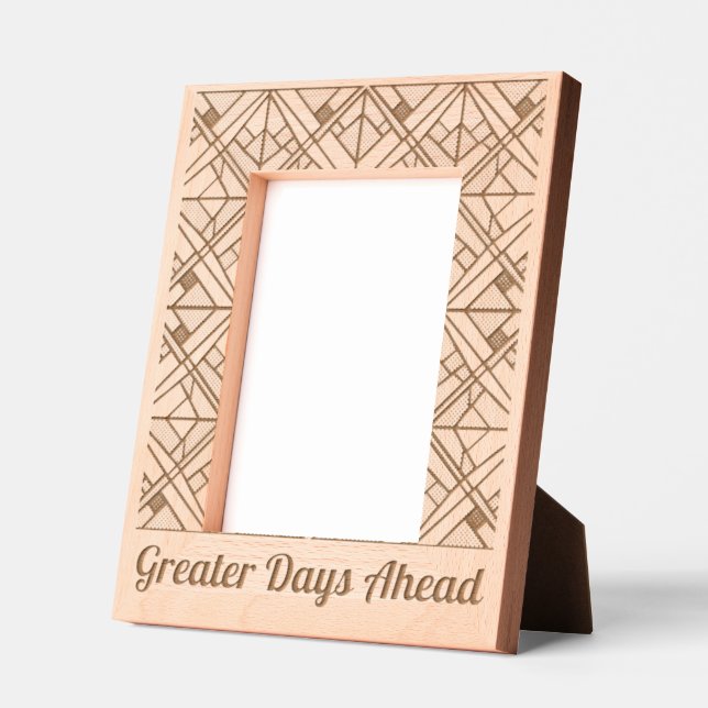 Elegant Display for Photos & Artwork Engraved Frames (Left)