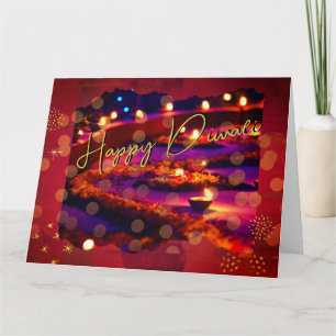 Elegant Diwali card
