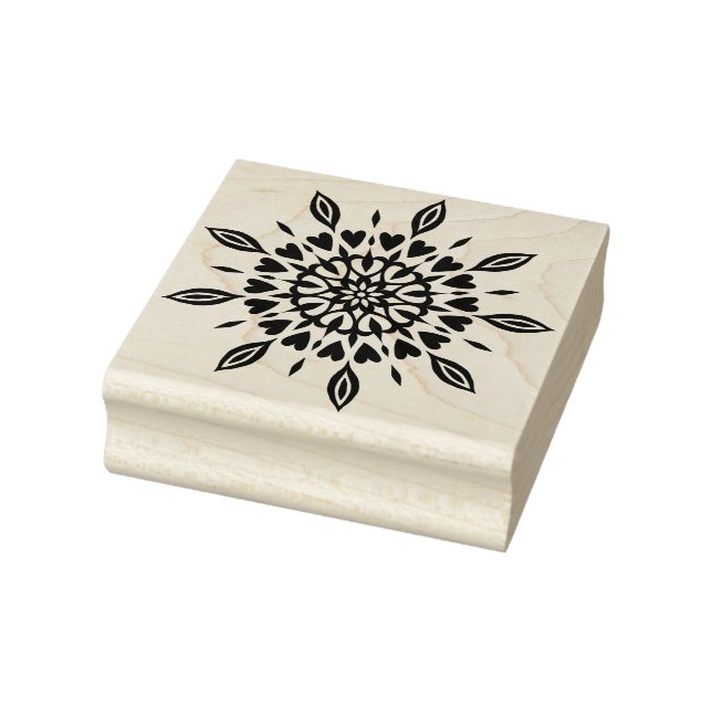   Elegant DIY Scrapbooking Journaling Mandala Yoga Rubber Stamp (Stamp)