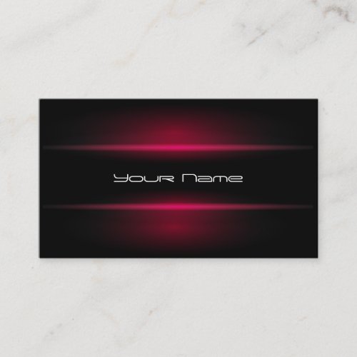 Elegant DJ Business Card