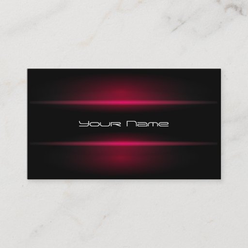 Customizable Elegant DJ Business Card