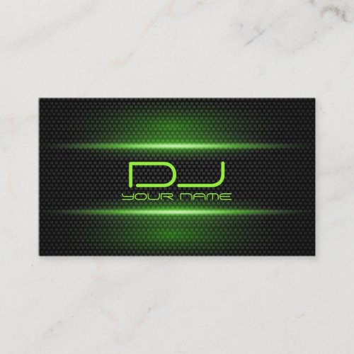 Elegant DJ Business Card