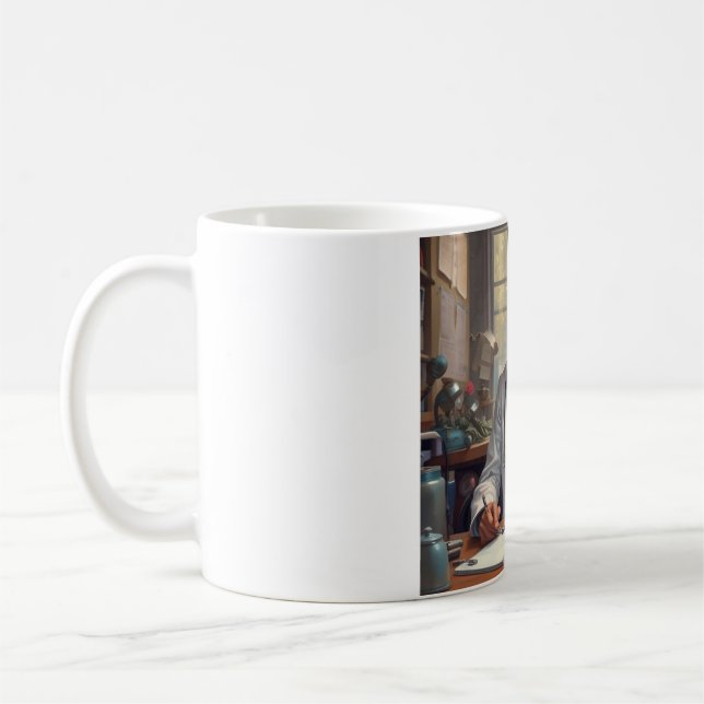 Elegant Doctor's Coffee Mug - A Symbol of Excellen (Left)