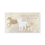 elegant dogs silhouettes dog walker business card elegant dogs silhouettes dog walker business card