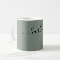 Elegant Dolphin Gray Color Name Personalized