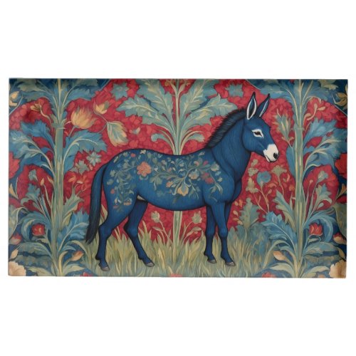 Elegant Donkey William Morris Inspired Patterned Place Card Holder