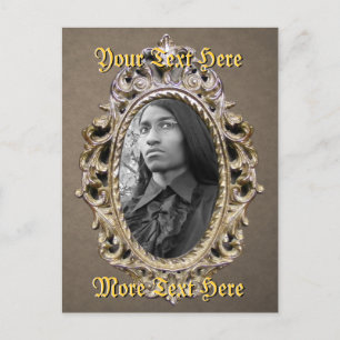 Elegant Double Frame Postcard