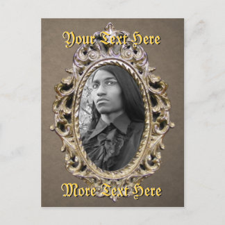 Elegant Double Frame Postcard