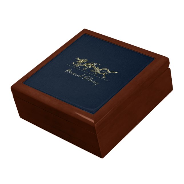 Elegant Dragon Gift Box (Side)